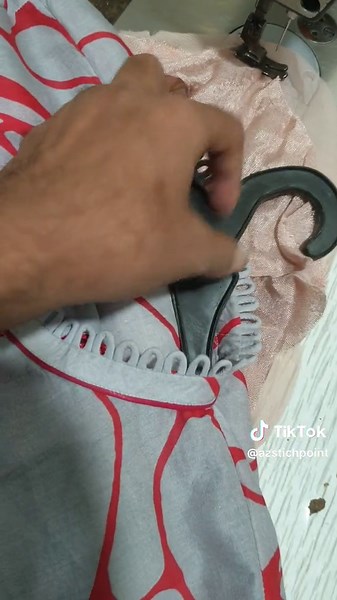 New 2024 Color Neck Design for Girls