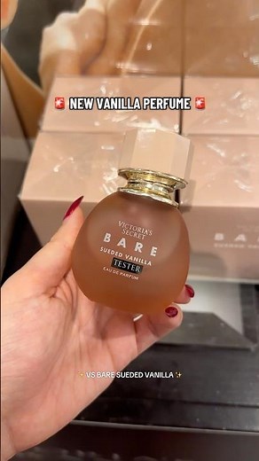 New Bare Sueded Vanilla perfume from Victoria’s Secret - here’s my review #victoriassecret #vanilla