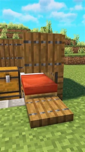 Minecraft Smallest 2x2 Base #shorts