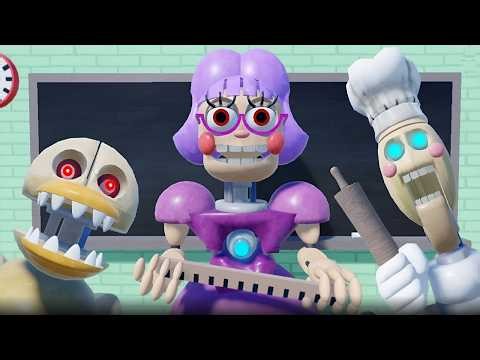 ESCAPE MISS ANI-TRON’S DETENTION! 😱 (SCARY OBBY) #roblox #scaryobby #games