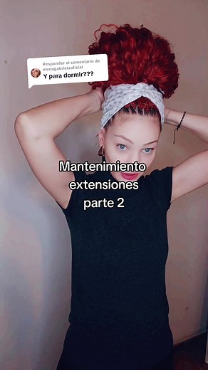 Respuesta a @elenagabrielaoficial Mantenimiento de las extensiones de crochet. #mantenimientoextensiones #mantenimiento #madrid #extensionescrochet #extensiones #hairtutorial #momentoslive #preguntasyrespuestas #extensionesdecabello #extensionespeloapelo #aplicacion #curlycrochet