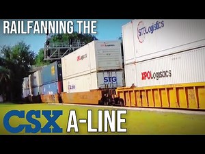 Railfanning the CSX A Line in Charleston, SC! Long CSX Trains!