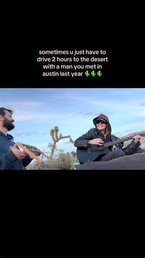 the homemade shaker makes this 🏜️🌵#joshuatree @theLSDaniel