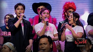 The fierce and fabulous #DeliaD cast just slayed with a show-stopping performance of Tara Tena, arranged by Vince Lim. Imagine the full show! Get ready for a full-blown theatrical spectacle about chasing dreams and owning the stage, told through the iconic hits of Jonathan Manalo! Grab your tickets now at SM Tickets, TicketWorld, or Newport World Resorts’ website. For inquiries, contact 09178728237 or 7908-8888. #NWRMusicals #FHTC | NWR Musicals