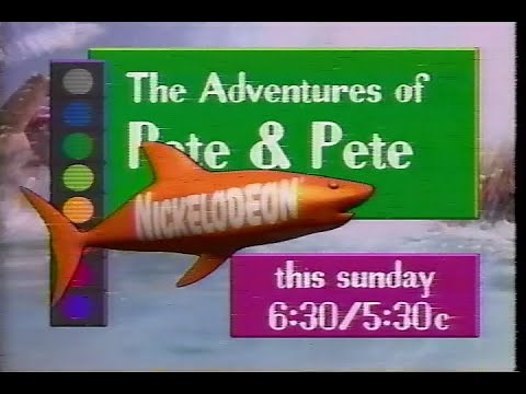 Nickelodeon Commercials - March-April 1996