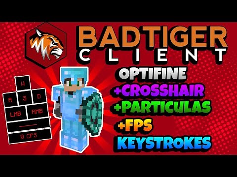 🐯Nuevo BADTIGER CLIENT 2.1 para Minecraft PE🐯 (Bedrock)