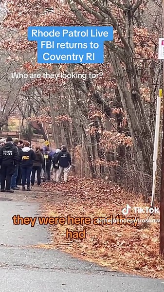 FBI Returns to Coventry RI: A Live Update