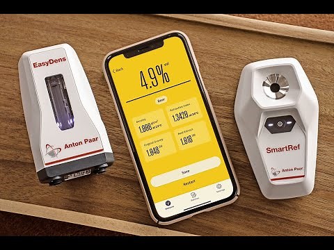 ABV Determination in Beer with EasyDens & SmartRef by Anton Paar