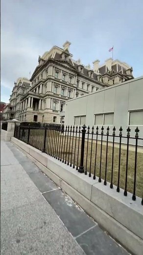 Exploring the Iconic Eisenhower Executive Office Building and Surrounding Landmarks on 17th St NW DC