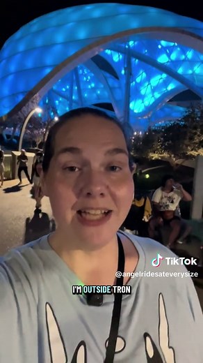Ride TRON Lightcycle Run: A Plus-Size Experience