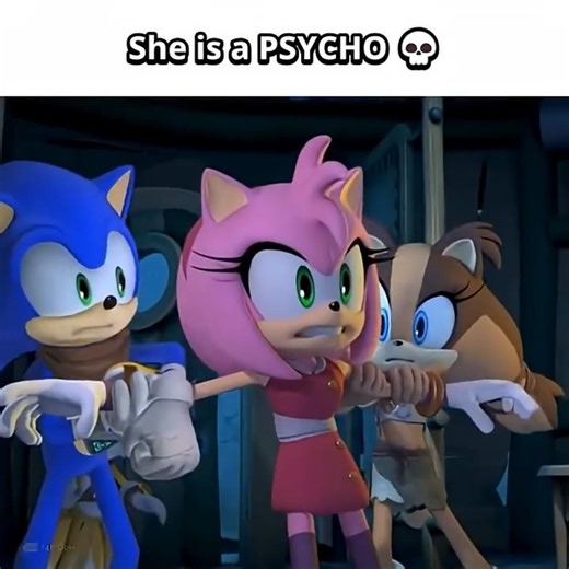 Amy crashes out 💀 #sonic #memes