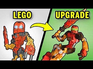 Using TAHU's LEGO Parts To Build Bionicle MOCs