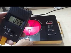 Infrared cooker demo