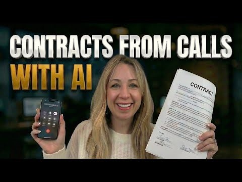 Contract Agent 2026 - Automate Contract Creation and Client Onboarding with AI. Happy New Year!