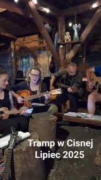 "Płoną góry, płoną lasy" (sł. J. Kondratowicz, muz. S. Krajewski) na Trampie w Cisnej #bieszczady