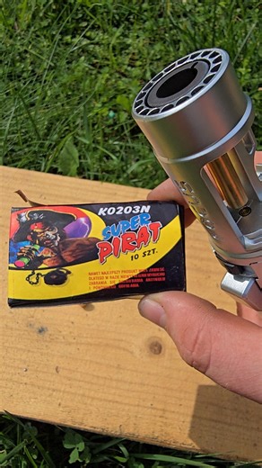 Test Petard Super Pirat K0203N🧨 #petardy #shorts #hobby #pyro #fajerwerki #firecrackers