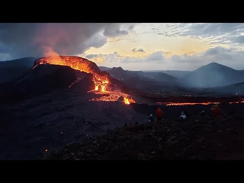 Stunning images of Iceland volcano captured by BYU geology professor