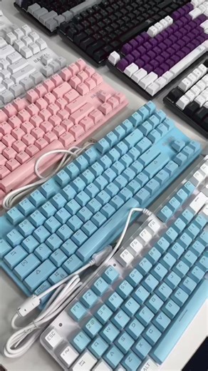 Full Size Instock Keyboard collections 💕✨#fyp #budget #gamingaccessories #thelab #shorts