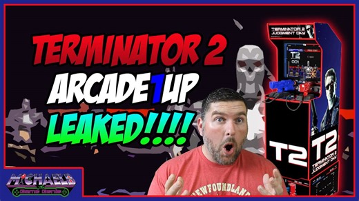 Arcade1Up Terminator 2 Shooter Cabinet Leaked