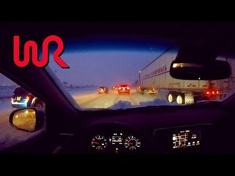 2017 Kia Sportage SX AWD - WR TV POV Winter Night Test Drive and Review