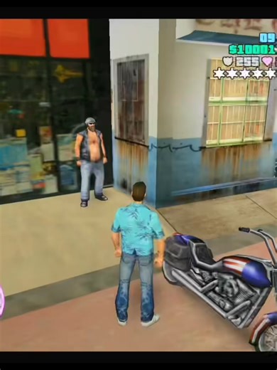 This old man is not forgiving either.#gta #gtavicecity #games #vicecity #game