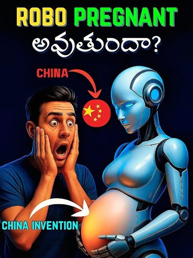 china robo pregnant నిజమా? 🤖 shocking telugu facts | #shorts #telugu