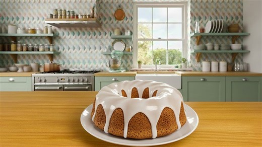 How to make homemade glazed bundt cake