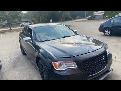 Installing long tube header on my Chrysler 300