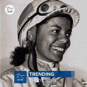 152K views · 110 reactions | "She didn't understand what she had accomplished." A memorial service will be held at Thistledown today for America's first black female jockey, Cheryl White. | World Horse Racing | Facebook