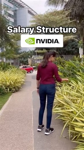 Vanshika Pandey | Career Growth on Instagram: "Here’s a breakdown of the salary structure for a Software Engineer at Nvidia: - Average base salary: ₹14.9 lakh per year - Average additional pay: ₹6 lakh per year (bonuses, stock options) - Total compensation range: ₹10 lakh to ₹21.2 lakh per year, depending on experience and other factors - Components of additional pay: May include performance bonuses and company equity These digits may vary, sharing as per my research. Follow @codecrookshanks for