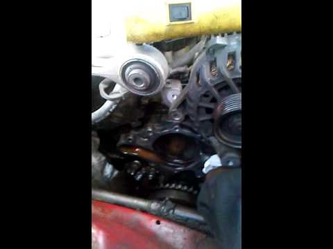 Ford Taurus water pump installation