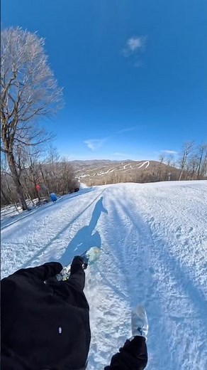 Upper Wolverine POV | Windham Mountain #snowboarding #pov #insta360