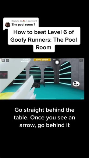 How to Beat Level 6 of Goofy Runners: The Pool Room