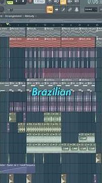 How to make a Brazilian funk/ Phonk track from scratch on FL Studio! #flstudio #flstudiotutorial