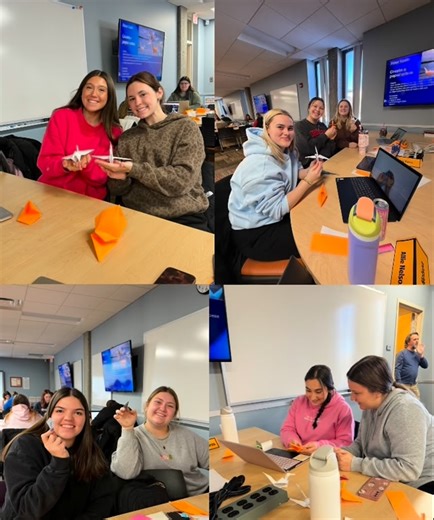 BGSU STEAM on Instagram: "Last week in STEAM, we explored creativity, culture, and problem-solving by making paper cranes. Students had 20 minutes to design a crane using only paper, scissors, and online resources. Before starting, we learned about the story of Sadako Sasaki and the symbolism behind paper cranes, connecting history and meaning to our hands-on work. Activities like this show how STEAM can bring learning to life through creativity, collaboration, and real-world connections. #STEAM