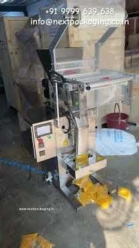 250g Haldi Powder Pouch Packing Machine | Auger Filler Powder Packing Machine