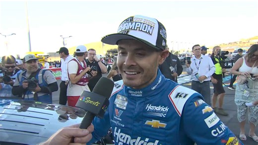 Kyle Larson left speechless after earning title No. 2