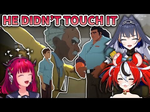 HoloPromise Learns How Guys do it Without Hands From Royd and Meeting Chase【HololiveEN】