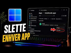 Sådan AFINSTALLERER du apps på Windows | Fjern programmer fra PC