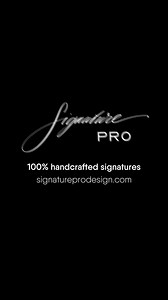 Tired of Your Old Signature? We Fix That. In just days, get a stunning new signature designed by professional calligraphers. You'll learn to sign it perfectly using your personal practice stencil. No stress, no guesswork – just a flawless autograph. Your New Signature Awaits: 🖋️ We create multiple unique concepts for you. 🖋️ You choose the one that fits your vibe. 🖋️ Master it easily with your custom stencil. 🤩 Don't miss out on this amazing offer -50% off! See website now for more details. 