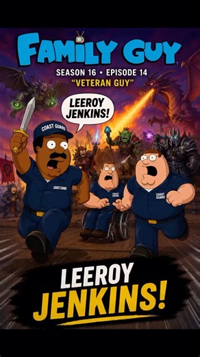 Leeroy Jenkins! | Family Guy S16E14 #shorts #tv #series