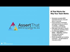 AI Test Case Generation for Jira | AssertThat BDD & Cucumber