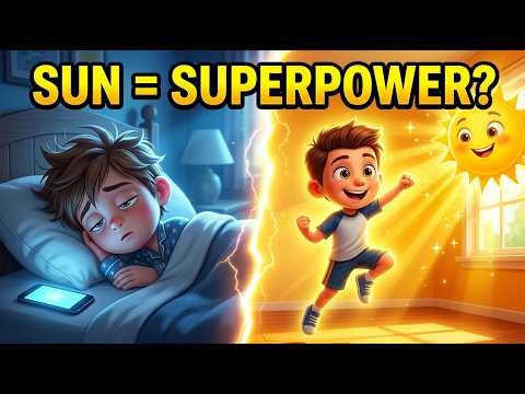 The Secret Power of Morning Sunlight for Kids 🌞 | Animated Story