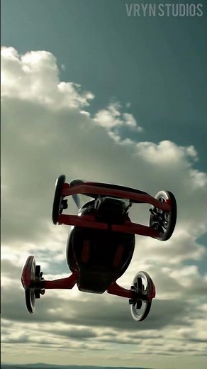 Conceptual : Revolutionizing Travel - Concept Flying Car in Action 🚀