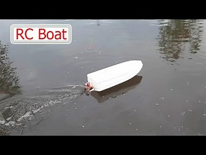 How to make RC Boat Remote control Boat with DC Motor