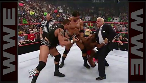 Shelton Benjamin vs. Batista: Raw, June 7, 2004