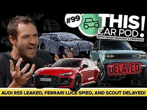 Audi RS5 Wagon Leaked! Ugly Ferrari Luce EV Spied, Will Scout Make it to Market? THIS CAR POD! EP99