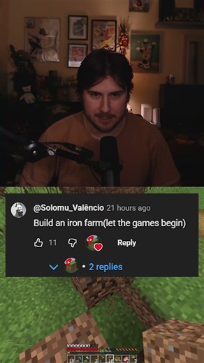 I AM BEING TROLLED BY YOUR COMMENTS IN #minecraft HARDCORE