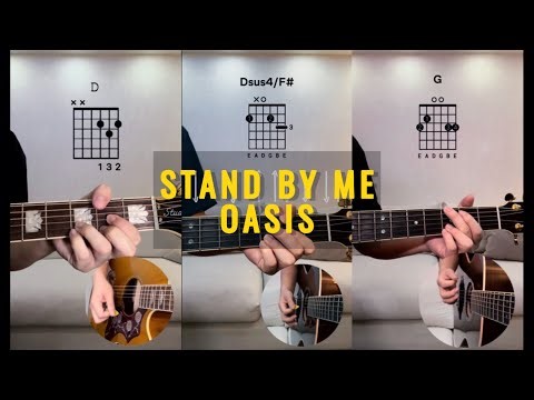 Stand By Me | Full Guitar Tutorial | Oasis #oasis #guitar #guitarcover #chords #guitarlesson