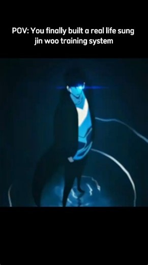 POV: You finally built a real life sung jin woo training system #SoloLeveling #SungJinWoo #Anime
